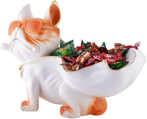 Cool Dog Sculpture Resin Showpiece Home Decor