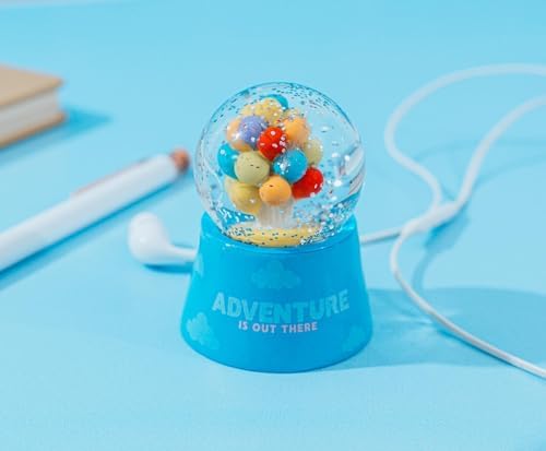 Disney Pixar UP Light-Up Snow Globe 3 Inches Tall