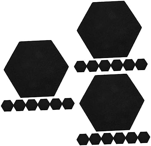 PRETYZOOM 18pc Felt Bulletin Board Wall Protectors for Classroom and Office