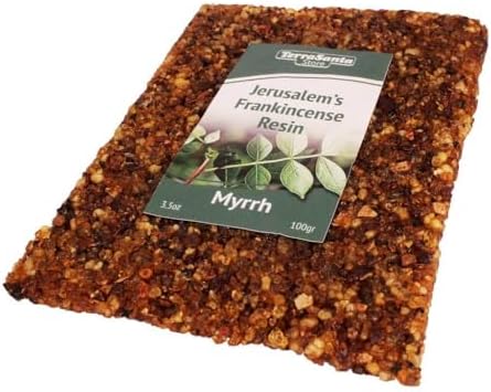 Myrrh Scented Pressed Slate Incense from Holy Land