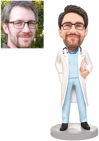 Custom Personalized Male Doctor Bobblehead Figure