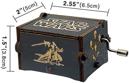 MAD DI Hand Crank Music Box Star Wars Black