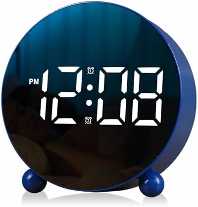 JUSTUP Digital Alarm Clock with Dual Bell and LED Display