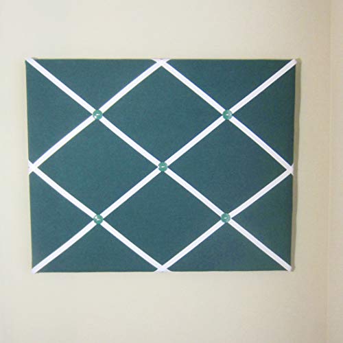16 x 20 French Memory Board Bow Board Hunter Green White