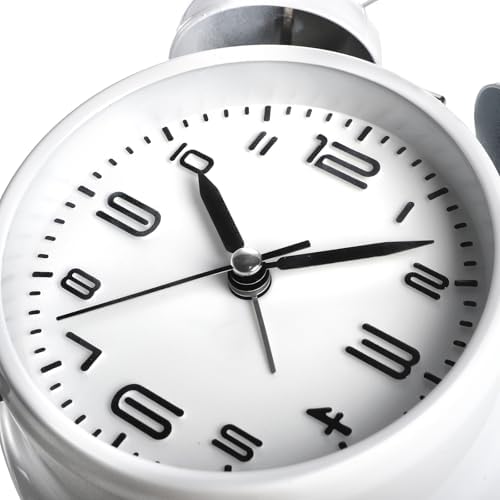 2 Pack Twin Bell Alarm Clock with Backlight