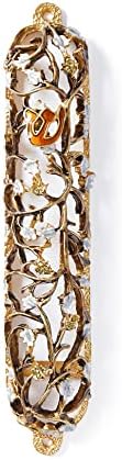 Grapes on Vine Mezuzah Case 6 Inch Decor