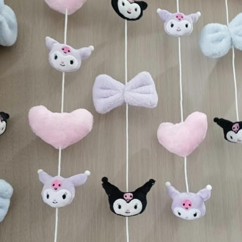 Cute Design Door Divider Curtain with Hanging Tassels
