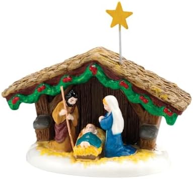 Department 56 Snow Village Nativity Figurine 157 Inch 1