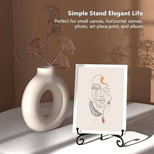 4 Inch 2 Pack Iron Display Stand for Home Office