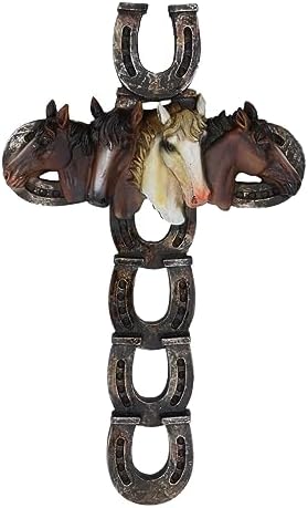 Ebros Gift 115 Inch Rustic Western Wall Cross Decor