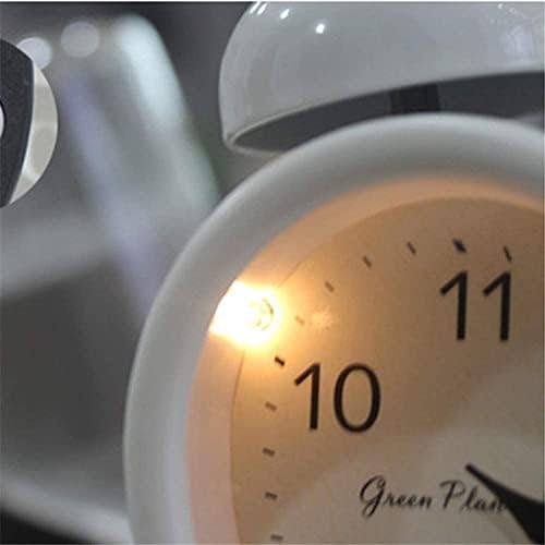 Metal Silent Alarm Clock with Nightlight
