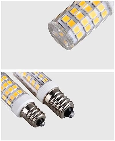 SHOORR 4Pcs E14 Led Fridge Light Bulbs Warm White 4W