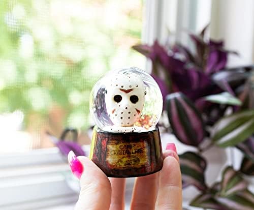 Silver Buffalo Friday The 13th Jason Mask Snow Globe