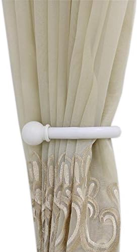 Ulifestar Decorative Curtain Holdbacks Hooks White