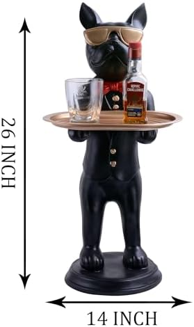 Cute Cool Dog Sculpture for Home Decor