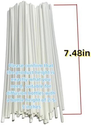 100 PCS White Reed Diffuser Sticks 748 Inches Long
