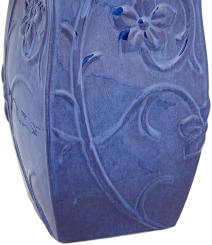 John Timberland Periwinkle Floor Fountain with LED Light