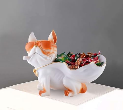 Cool Dog Sculpture Resin Showpiece Home Decor