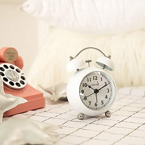 Loud Alarm Clock with Twin Bell and Backlight for Deep Sleepers