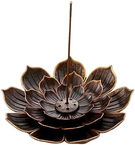 Incense Holder with Stick Tray Black Multi-Functional