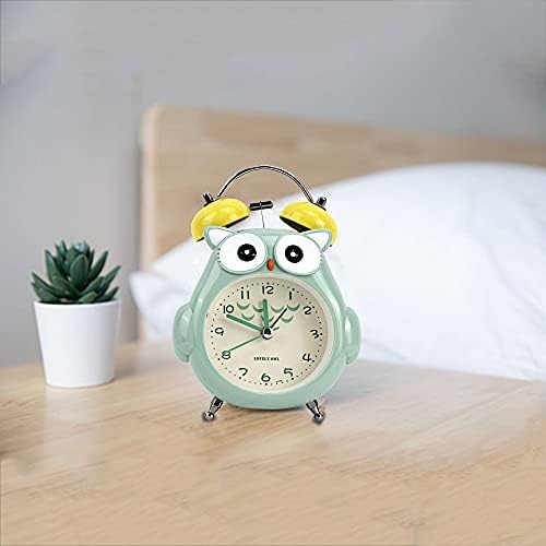 Kids Alarm Clock Cute Owl Design with Night Light