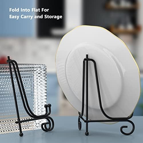 4 Inch 2 Pack Iron Display Stand for Home Office