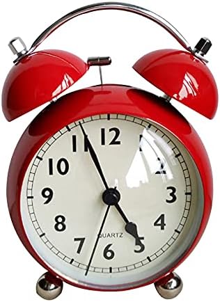 4 Inch Twin Bell Retro Alarm Clock with Backlight