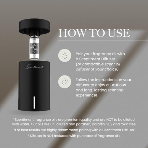 Scentiment Hotel Diffuser Oil Discovery Kit 5 Scents 20ml