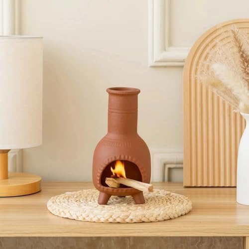 Zynzthos Handmade Terracotta Incense Holder Burner