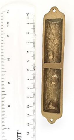 Bless This House Mezuzah Case 4 Inch Blue