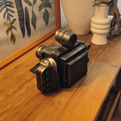 Retro Camera Style Resin Piggy Bank Nostalgic Decor
