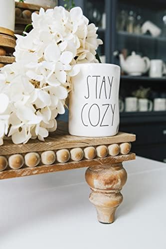 Farmhouse Style Wooden Risers for Decor Large 12x16 Inch