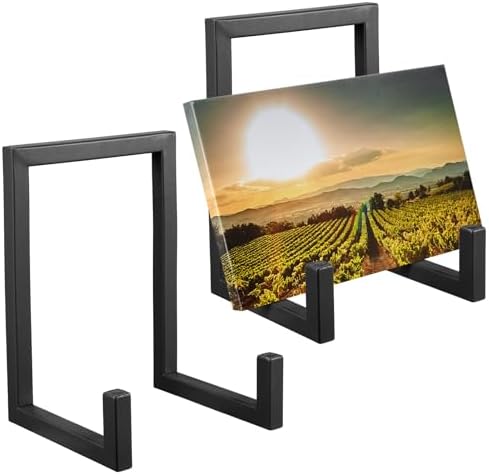 Sweetude 2 Pcs Large Plate Stands Display Easels