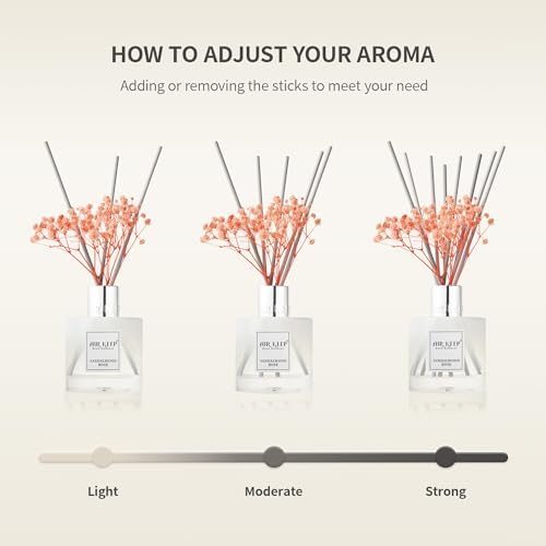 Airkeep Reed Diffuser Set - Clean Linen 100 ml