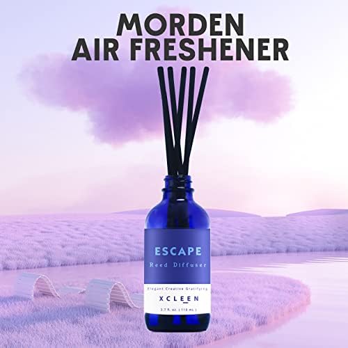 Xcleen Reed Diffuser Set with 6 Sticks and 37 Oz Oil
