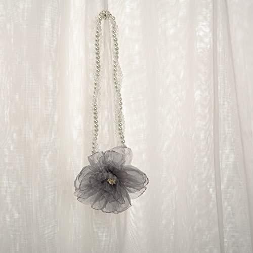 SUQ I OME Pearl Beaded Magnetic Curtain Tiebacks 1 Pair