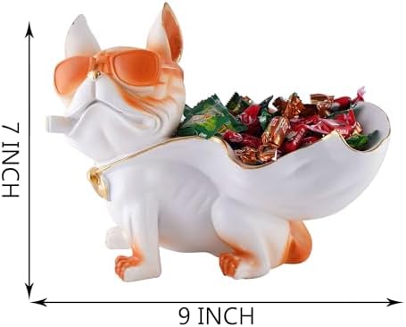 Cool Dog Sculpture Resin Showpiece Home Decor