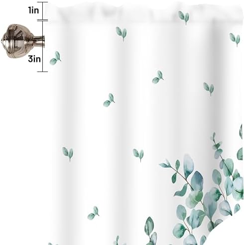 Green Leaf Swag Curtain Valance 28x36 inch