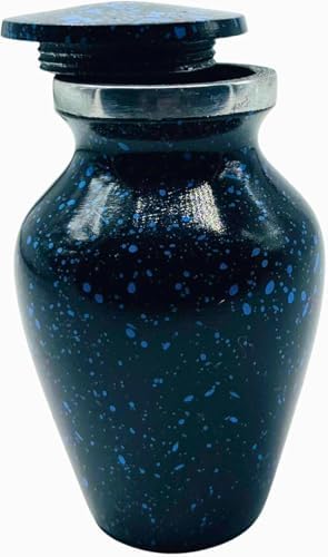Decorative Urn with Velvet Box and Mini Marble Finish