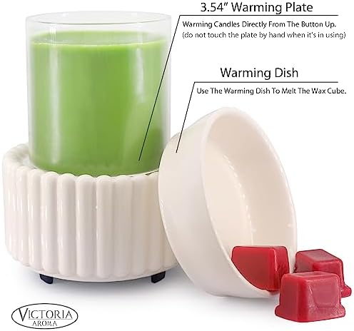 Victoria Aroma 3-in-1 Ceramic Wax Melter Warmer