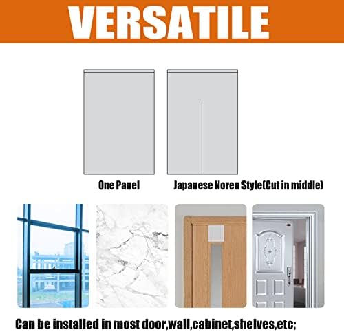 Liveinu Cabinet Curtains 31x50 Inch Hook Loop Style 3