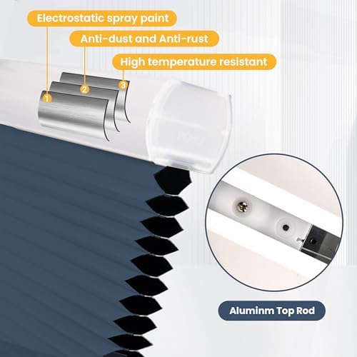 SUNFREE Cellular Shades Blackout Blinds Cordless