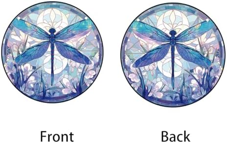 Dragonfly Stained Acrylic Window Decor Panels