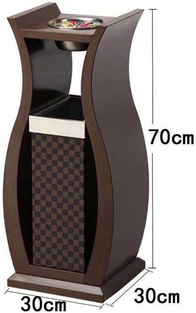 AZENHUA Vertical Stainless Steel Trash Can Ashtray