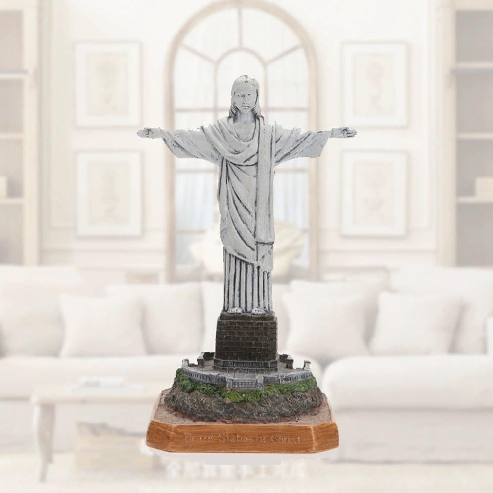 Lllunimon Christ The Redeemer Statue Brazil Rio De Janeiro Collectible Figurine