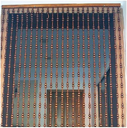 Natural Wooden Beads Door String Partition Curtain