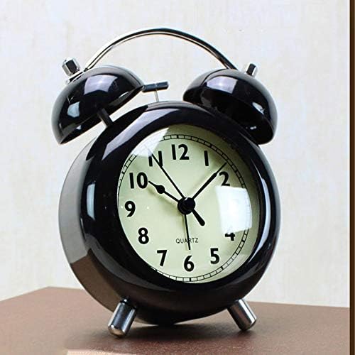 ROCILB Alarm Clock with Night Light and Double Bell