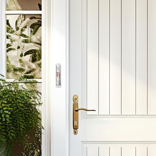 MrMrKura Silver Mezuzah with Scroll for Door