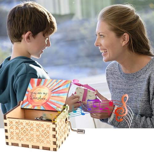 You Are My Sunshine Music Box Wooden Gift