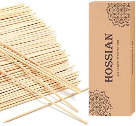 HOSSIAN 100PCS Reed Diffuser Sticks - Natural Rattan